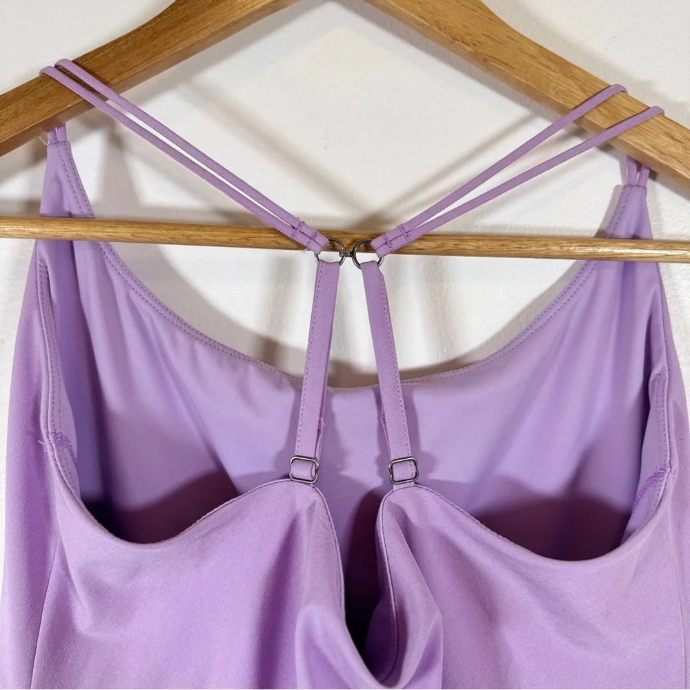 Abercrombie & Fitch Light Purple Lavender Traveler Medium Tall Mini Skort Dress - Picture 9 of 11